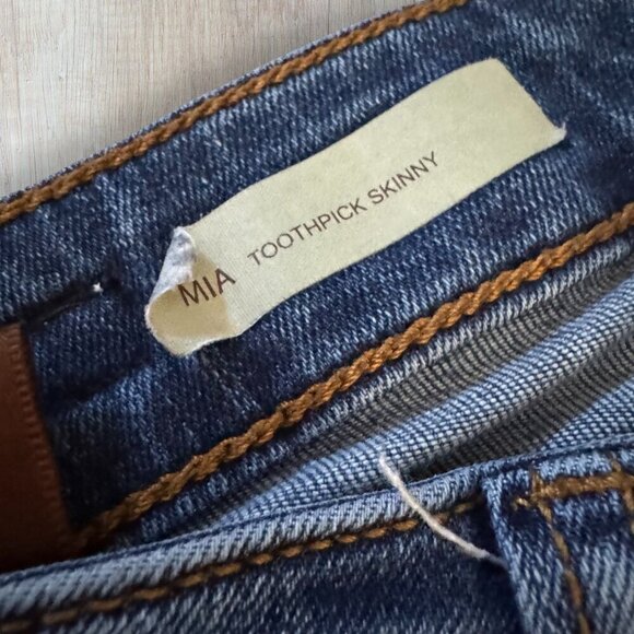 KUT FROM THE KLOTH Mia Toothpick Stretch Denim Jeans Women's 4 - Picture 4 of 7